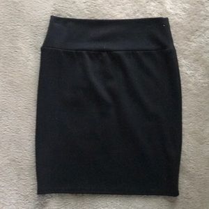 Black Pencil Skirt
